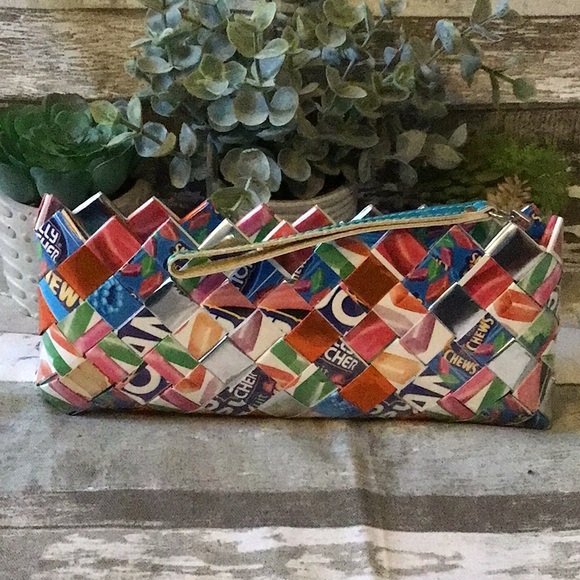 Not Listed Handbags - Woven Clutch Bag